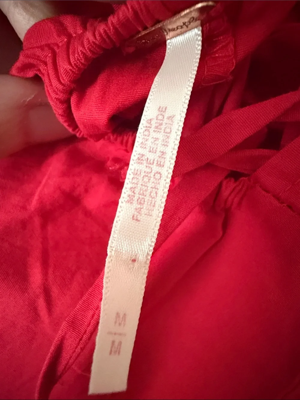Free People feminine red
